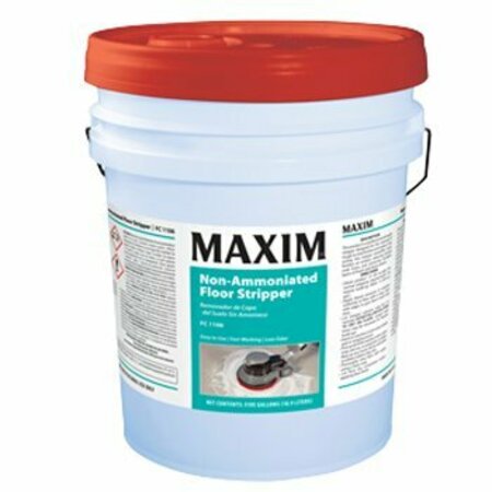 MIDLAB Inc. Maxim Low Odor Floor Stripper 1 Gallon No Scent FC1106, 4PK 110600-41